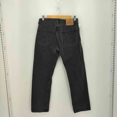 リーバイス Levis 90s USA製 501 刻印653 後染め ブラックデニムパンツ メンズ 34×32