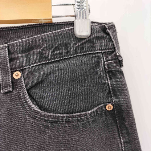 リーバイス Levis 90s USA製 501 刻印653 後染め ブラックデニムパンツ メンズ 34×32