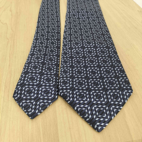 エルメネジルドゼニア Ermenegildo Zegna 総柄シルクネクタイ メンズ