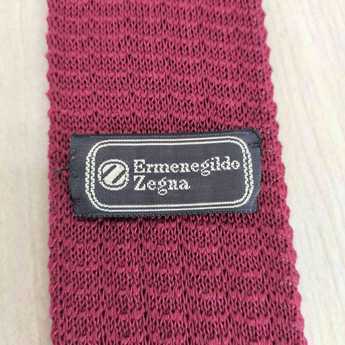 エルメネジルドゼニア Ermenegildo Zegna ニットタイ メンズ