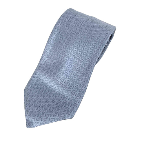 エルメネジルドゼニア Ermenegildo Zegna ロゴ総柄シルクネクタイ メンズ