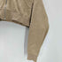 ゲス GUESS 22SS Originals Cropped Hoodie ロゴ 刺繍 クロップド ジップアップ フーディー パーカー レディース import:XL