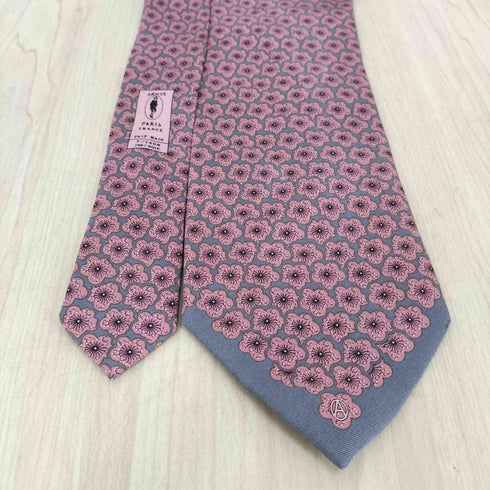 アルニス パリス ARNYS PARIS フローラル柄シルクネクタイ メンズ