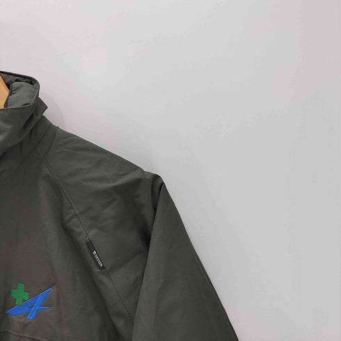 TS DESIGN TOP SHALETON megaHeat ロゴ 刺繍 中綿 ジャケット メンズ