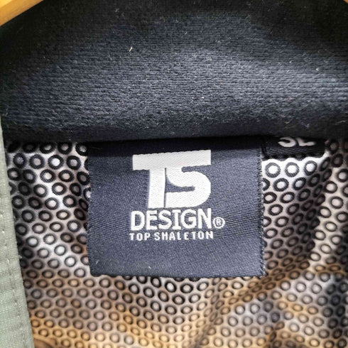 TS DESIGN TOP SHALETON megaHeat ロゴ 刺繍 中綿 ジャケット メンズ