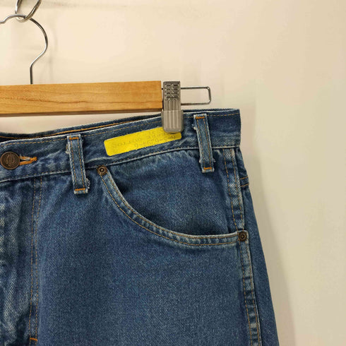 ディッキーズ Dickies メキシコ製 ロゴパッチ 5ポケット ストレート デニム パンツ メンズ 34×32