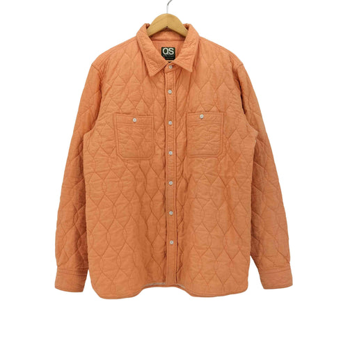 クイックシルバー Quiksilver 00S EAIRY DAYS 日本製 キルティング シャツ ジャケット 猫目ボタン メンズ