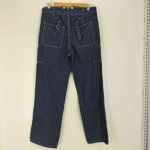 OKONKWO ヒッコリーストライプ ペインター デニム パンツ メンズ XL