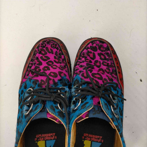 アベイシングエイプ A BATHING APE 10SS CREEP STA クリープ スタ ハラコ レオパード クレイジーカラー スニーカー メンズ JPN:26.5