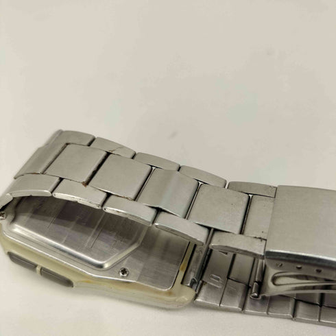 カシオ CASIO データバンク ステンレス製 デジタル 腕時計 メンズ