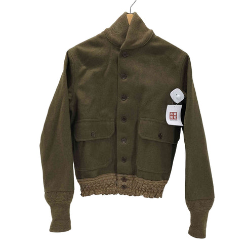 バズリクソンズ BUZZ RICKSONS Quartermaster Phila Q.M Depot A-1 ウール フライト ジャケット メンズ US:34