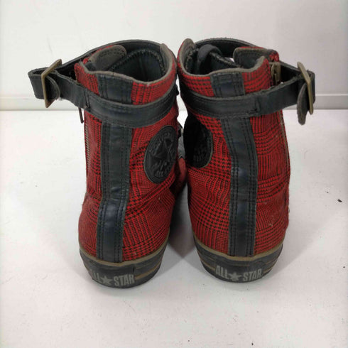 コンバース CONVERSE 2008年製 100TH ANNIVERSARY COLLECTION ALL STAR GROWN-UP SHIN-HI オールスター グロウナップ チェック サイドジップ ハイカット スニーカー メンズ CONVERSE:9 1/2