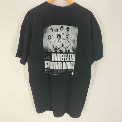 アンディフィーテッド UNDEFEATED USA製 フォトプリント クルーネック S/S Tシャツ メンズ import:XL