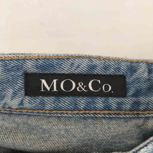 MO&CO チェーンデザインフレアデニムパンツ Y2K レディース 26