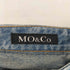MO&CO チェーンデザインフレアデニムパンツ Y2K レディース 26