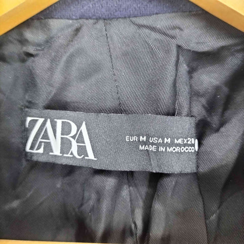 ザラ ZARA MANTECO 金ボタン ウールコート レディース M