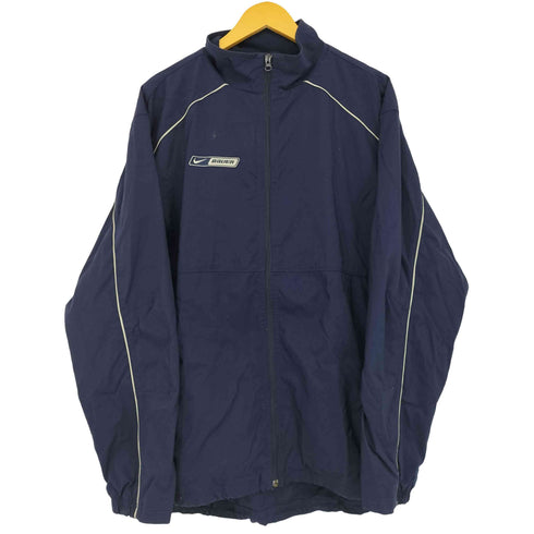 ナイキ NIKE bauer ドローコードフルジップ ナイロンジャケット メンズ import:XL