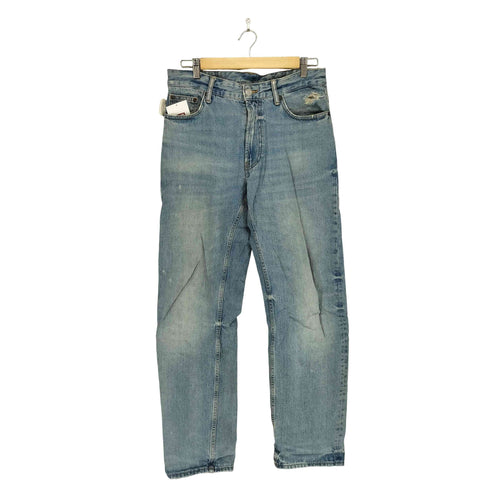 ザラ ZARA PRINTED BAGGY FIT JEANS メンズ 40