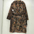 dorothee bis フランス製 フェイクファー ベルテッド ステンカラーコート レディース import:M