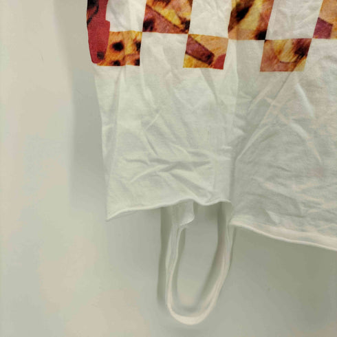 ノゾミイシグロ NOZOMI ISHIGURO S/S フロントプリント ダメージ加工 Tシャツ レディース ONE SIZE