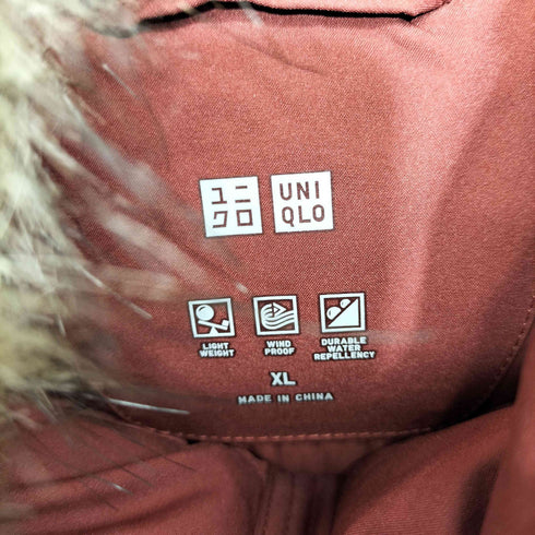 ユニクロ UNIQLO シームレスダウンジャケット レディース JPN:XL