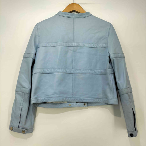 クレージュ courreges 00s Y2K スナップボタン シングル ライダースジャケット レディース
