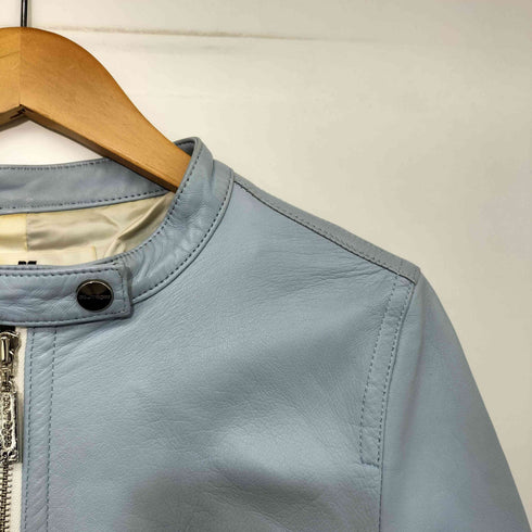 クレージュ courreges 00s Y2K スナップボタン シングル ライダースジャケット レディース