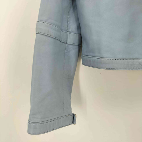 クレージュ courreges 00s Y2K スナップボタン シングル ライダースジャケット レディース