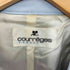 クレージュ courreges 00s Y2K スナップボタン シングル ライダースジャケット レディース