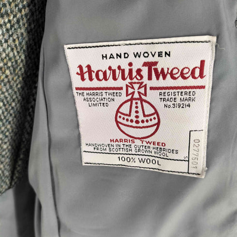 ハリスツイード Harris Tweed ツイード 2Bテーラードジャケット メンズ