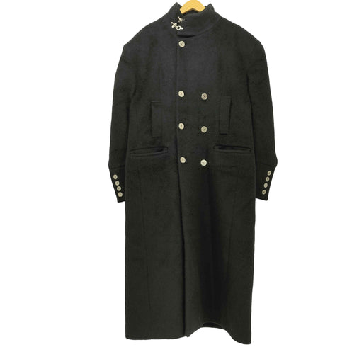 argue culture ハイネックデザインロングコート メンズ