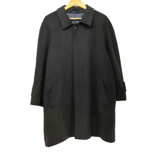 MODA D'ITALIA カシミア100% 比翼ステンカラーコート メンズ import:L