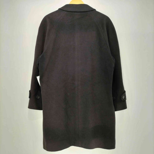 MODA D'ITALIA カシミア100% 比翼ステンカラーコート メンズ import:L