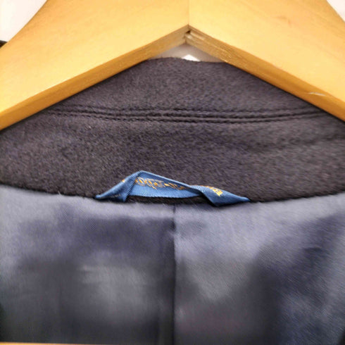 MODA D'ITALIA カシミア100% 比翼ステンカラーコート メンズ import:L