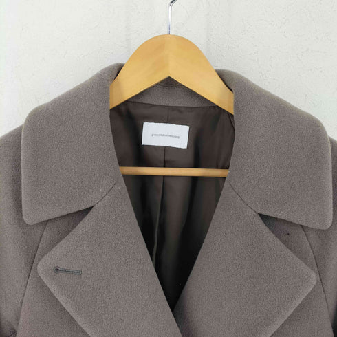 ユナイテッドアローズグリーンレーベルリラクシング UNITED ARROWS green label relaxing ダブルテーラードコート レディース JPN:38