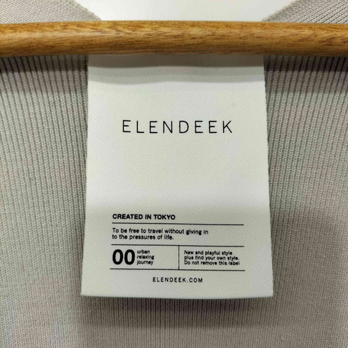 エレンディーク ELENDEEK 袖デザイン カーディガン レディース FREE