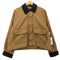 ザラ ZARA コントラストカラー ワックス ジャケット レディース import:XS