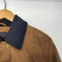 ザラ ZARA コントラストカラー ワックス ジャケット レディース import:XS
