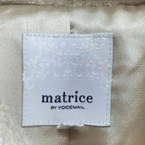 matrice ツイード ダウンジャケット レディース 38