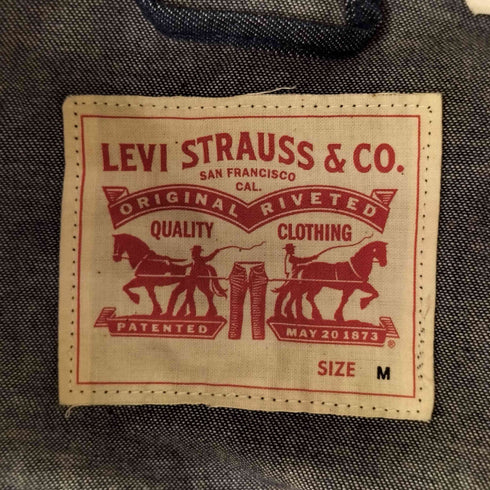 リーバイス Levis フーデッド デニムジャケット メンズ M