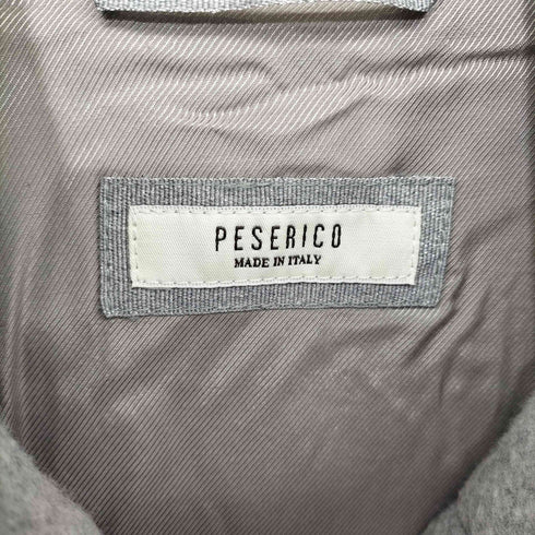 PESERICO イタリア製 カシミア混 ウールコート レディース JPN:38