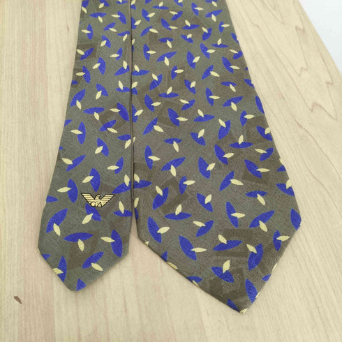 エンポリオアルマーニ EMPORIO ARMANI 総柄シルクネクタイ メンズ
