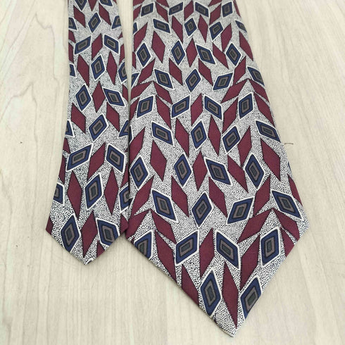バーニーズニューヨーク BARNEYS NEWYORK XMI 総柄シルクネクタイ メンズ