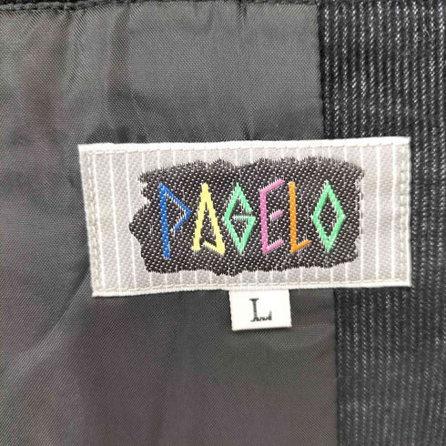 パジェロ PAGELO コーデュロイ ジップアップジャケット メンズ