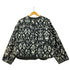 ザラ ZARA 総柄キルティングジャケット レディース import:M
