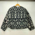 ザラ ZARA 総柄キルティングジャケット レディース import:M