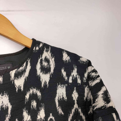 ザラ ZARA 総柄キルティングジャケット レディース import:M