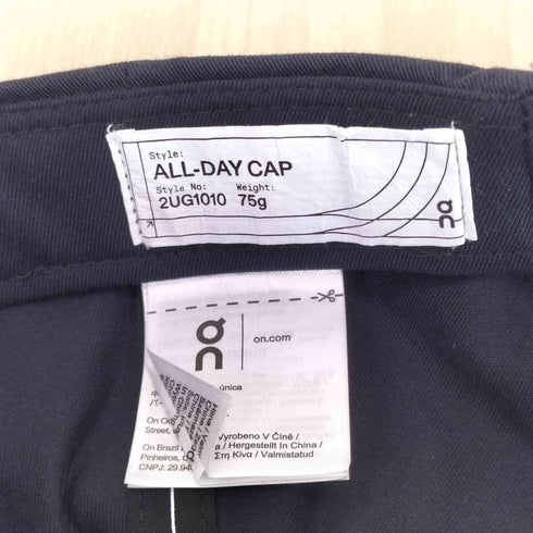 オン On All Day Cap Black メンズ ONE SIZE