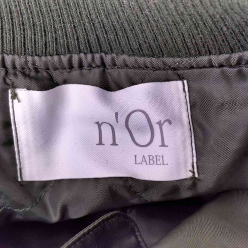 ノアールレーベル nOrLABEL オーバーサイズMA-1 レディース FREE