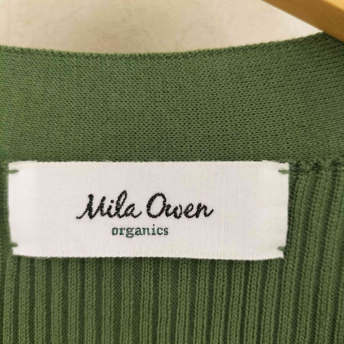 ミラオーウェン Mila Owen リーンシルエットリブロングニットCD レディース 1
